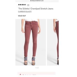 Current/Elliott Stiletto Jean